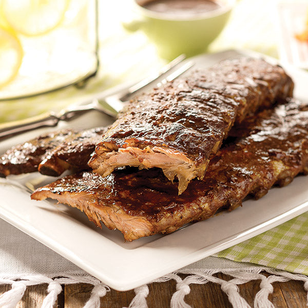 Baby Back Pork Ribs (top right)