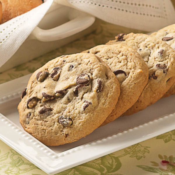 and Chocolate Chip Cookies (left to right)