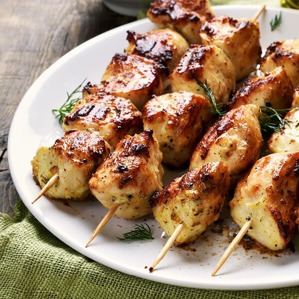 Marinated Chicken Skewers