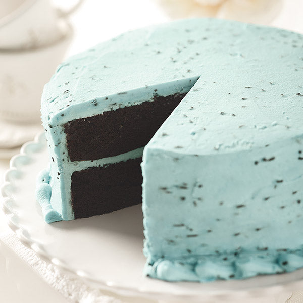 Robin's Egg Chocolate Cake