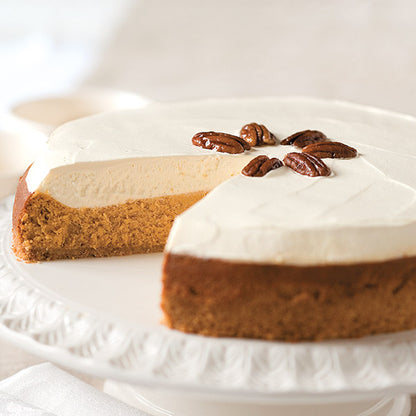 and Cognac Pumpkin Cheesecake.