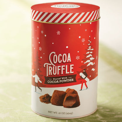 Winter Chocolate Truffles Tin